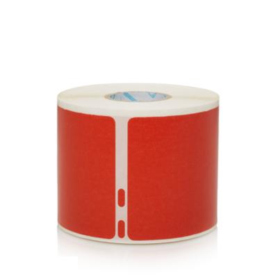 Etiket dymo labelwriter naamkaart 54x101 rood