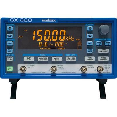 Metrix GX 320 Functiegenerator 0.001 Hz - 20 MHz Driehoek, Blok, Sinus