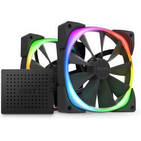 NZXT Aer RGB 2 - 140mm Twin & Controller - Black Edition