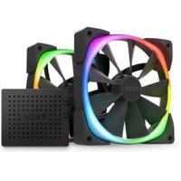 NZXT Aer RGB 2 - 140mm Twin & Controller - Black Edition - thumbnail
