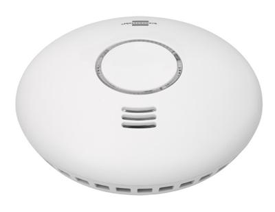 Brennenstuhl neu Draadloze rook- en hittemelder werkt op batterijen (Ø x h) 120 mm x 35 mm - thumbnail
