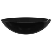 Wasbak 50x37x14 cm glas zwart - thumbnail