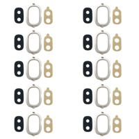 10 STKS terug camera bezel met lens cover & lijm voor Galaxy J4 J400F/DS J400G/DS (goud) - thumbnail