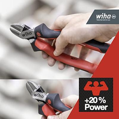 Wiha Zijkniptang Industrial met DynamicJoint® | 180mm/7" | Blisterverpakking - 43461 - 43461