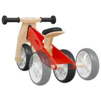 VidaXL Loopfiets voor kinderen 2-in-1 rood - thumbnail