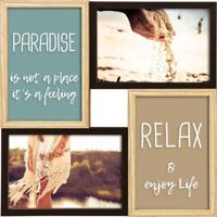 Diversen Fotolijst madi mdf 28x28 zw/n - thumbnail