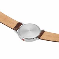 Mondaine Classic 40mm Bruin - thumbnail