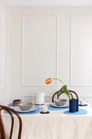 LIND DNA - Dinner Mat Curve - Placemat 37x44cm Nupo Cool Blue - thumbnail