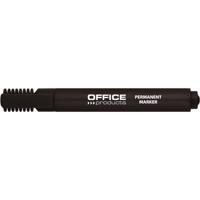 OFFICE products permanent marker 1-5 mm, beitelpunt, zwart - thumbnail