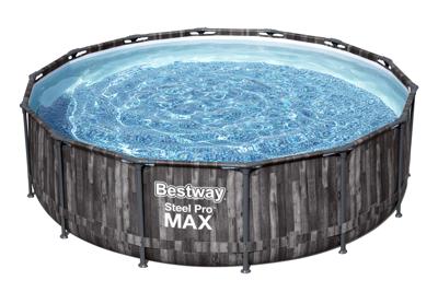 Bestway Zwembadset Steel Pro MAX rond 427x107 cm