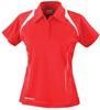 Spiro RT177F Women´s Team Spirit Polo - Red/White - S (36) - thumbnail