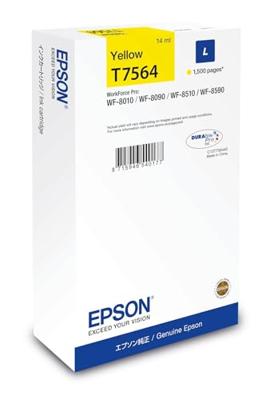 Epson C13T75644N inktcartridge 1 stuk(s) Origineel High (L) Yield Geel