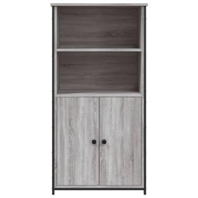 Hoge kast 62x36x121,5 cm bewerkt hout grijs sonoma Hoge kast 62x36x121,5 cm bewerkt hout grijs sonoma