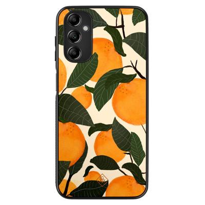 Samsung Galaxy A14 hoesje - Orange garden Samsung Galaxy A14 hoesje - Orange garden