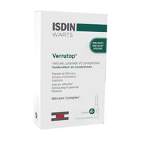 Isdin Verrutop Warts Oplossing / Behandeling Wratten 4 X 0,1ml Flesjes - thumbnail