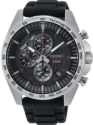 Horlogeband Seiko 8T67-00H0 / SSB325P1 / SSB325P9 / SSB327P1 Rubber Zwart 22mm Horlogeband Seiko 8T67-00H0 / SSB325P1 / SSB325P9 / SSB327P1 Rubber Zwart 22mm