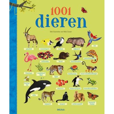 1001 Dieren - Hardcover (9789044755213)
