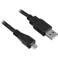 Ewent EW9911 micro USB-kabel USB-A naar micro-USB 1m zwart - thumbnail