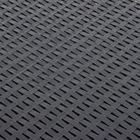 VidaXL Bijzettafel 54x54x36,5 cm kunststof antraciet - thumbnail