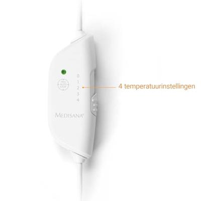 Medisana HU 674 Elektrische onderdeken 100 W Wit