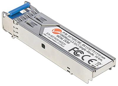 Intellinet Gigabit SFP Mini-GBIC Transceiver WDM bidirectioneel voor LWL-kabel 1000Base-LX (LC) singlemode-poort 10 km WDM (RX1550/TX1310) 507509