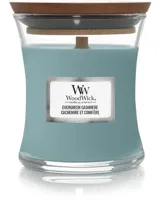 WoodWick evergreen cashmere mini candle - thumbnail