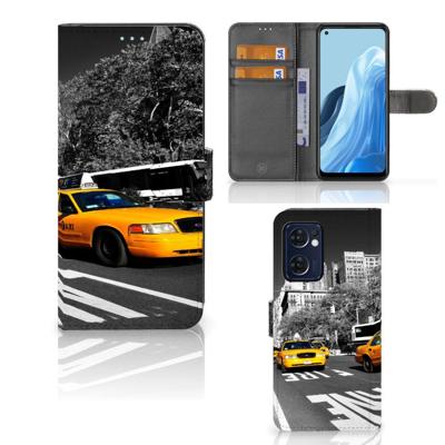 OPPO Find X5 Lite | Reno 7 5G | Flip Cover | New York Taxi