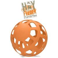 Hay Slowfeeder fun and flex 22 cm Oranje Bal - thumbnail