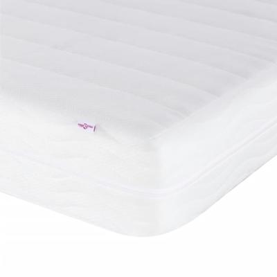 Slaapbank met matras 100x200 cm fluweel zwart - thumbnail