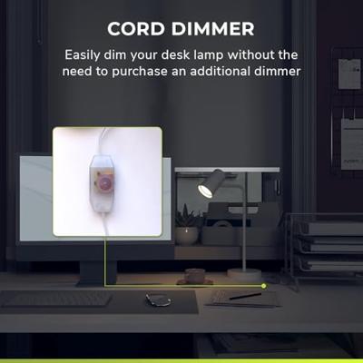 Riga LED tafellamp - Kantelbaar en draaibaar - Ingebouwde dimmer - Bureaulamp voor binnen - GU10 fitting - Max. 35 Watt - Wit - 3 jaar garantie Riga LED tafellamp - Kantelbaar en draaibaar - Ingebouwde dimmer - Bureaulamp voor binnen - GU10 fitting - Max. 35 Watt - Wit - 3 jaar garantie