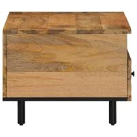 Salontafel 80x54x40 cm massief mangohout - thumbnail
