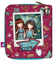 Portefeuille Gorjuss Fireworks Kastanjebruin 10 x 12 x 3 cm - thumbnail