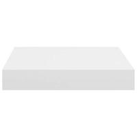 Wandschap zwevend 23x23,5x3,8 cm MDF wit - thumbnail