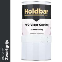 Holdbar PVC-Vloer Coating Zwartgrijs (RAL 7021) 1 Kg - thumbnail