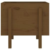 810552 Plantenbak 62x50x57 cm massief grenenhout honingbruin - thumbnail