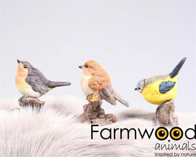 Farmwood Animals Tuinbeeld vogel 8,5x5x10 cm Farmwood Animals Tuinbeeld vogel 8,5x5x10 cm
