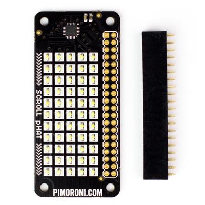 Scroll pHAT voor Raspberry Pi