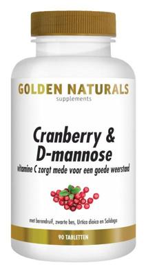 Golden Naturals Cranberry & D-Mannose Tabletten Golden Naturals Cranberry & D-Mannose Tabletten