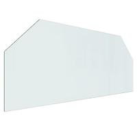 VidaXL Glasplaat openhaard zeshoekig 120x50 cm - thumbnail