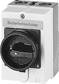 Eaton P3-63/I4/SVB-SW/HI11 Onderhoudsschakelaar Voor bodembevestiging, Vergrendelbaar 690 V Zwart 1 stuk(s)