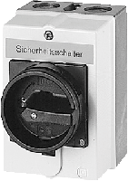 Eaton P3-63/I4/SVB-SW/HI11 Onderhoudsschakelaar Voor bodembevestiging, Vergrendelbaar 690 V Zwart 1 stuk(s) - thumbnail