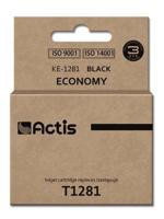 Actis KE-1281 inkt (vervanging Epson T1281; Standaard; 15 ml; zwart) - thumbnail