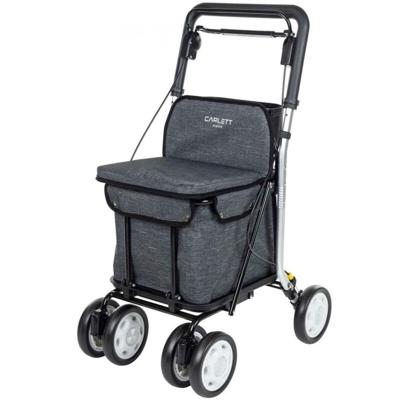 Winkelwagen Carlett Donker grijs (1 Stuks)