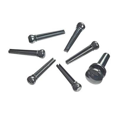 D'Addario PWPS9 Plastic Bridge Pins Ebony brugpinnen (set van 6) D'Addario PWPS9 Plastic Bridge Pins Ebony brugpinnen (set van 6)
