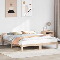 Bedframe zonder matras massief grenenhout 180x200 cm - thumbnail