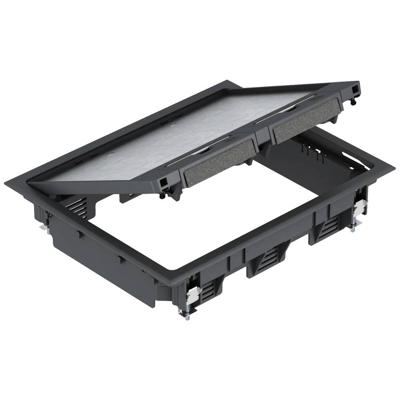 OBO Bettermann GES6 U 9011 Apparaatinzetstuk OBO Bettermann GES6 U 9011 Apparaatinzetstuk