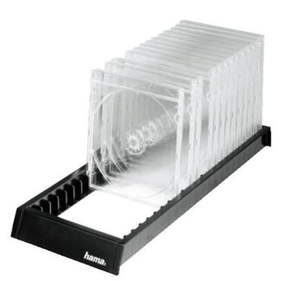Hama CD-flipper 44 CDs/DVDs/Blu-rays Kunststof Zwart 1 stuk(s) (b x h x d) 288 x 348 x 29 mm 00048000
