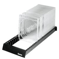 Hama CD-flipper 44 CDs/DVDs/Blu-rays Kunststof Zwart 1 stuk(s) (b x h x d) 288 x 348 x 29 mm 00048000 - thumbnail