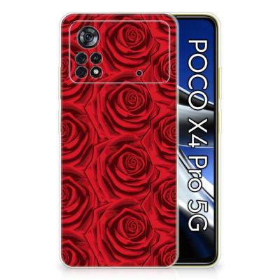 Xiaomi Poco X4 Pro 5G | TPU Case | Red Roses Xiaomi Poco X4 Pro 5G | TPU Case | Red Roses