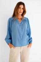 Maicazz Sarah - Blouse Sp26.20.511 Blouse Blue - thumbnail